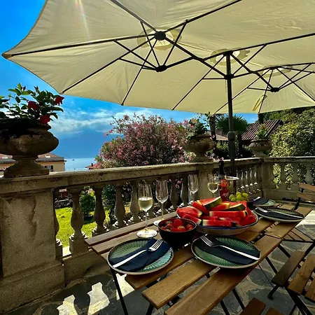 Giardino Floreale Di Apartamento Menaggio
